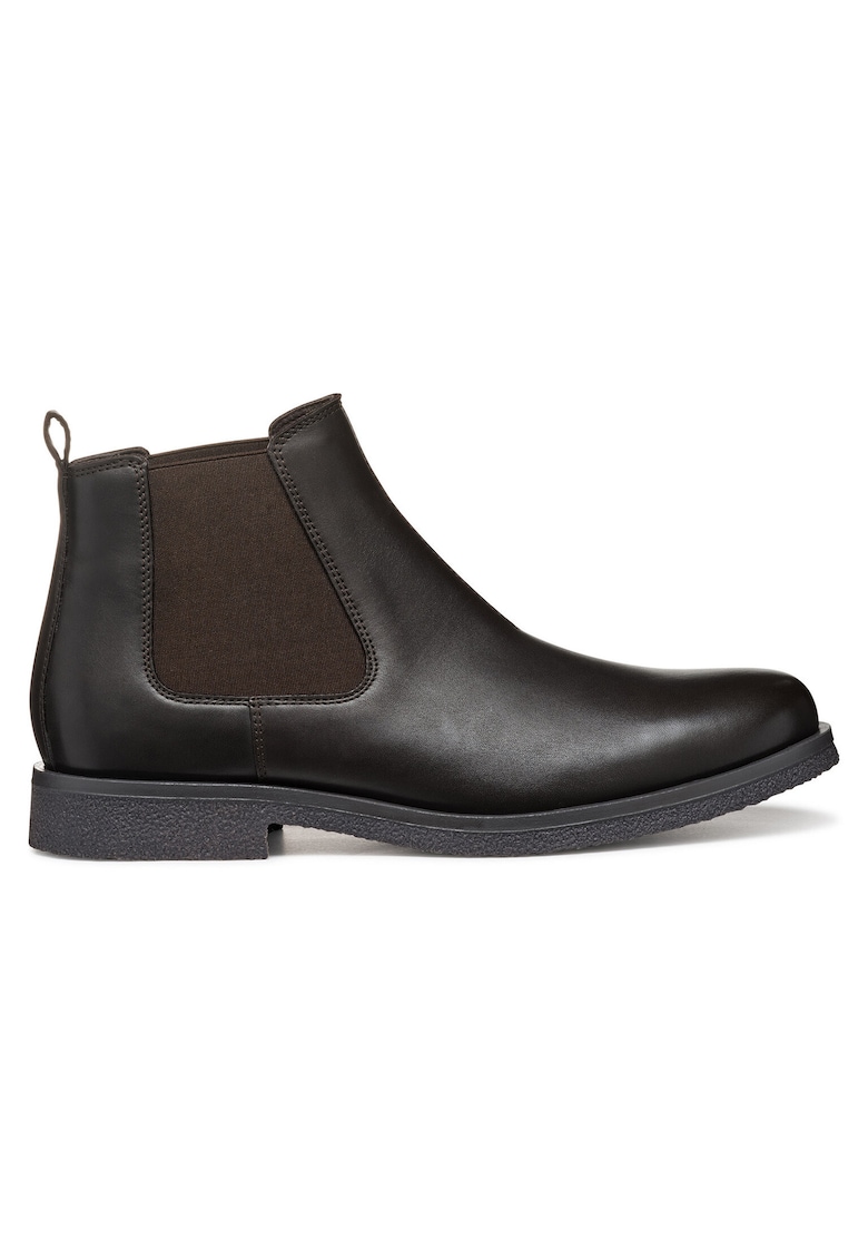 Ghete barbati  piele naturala - Negru