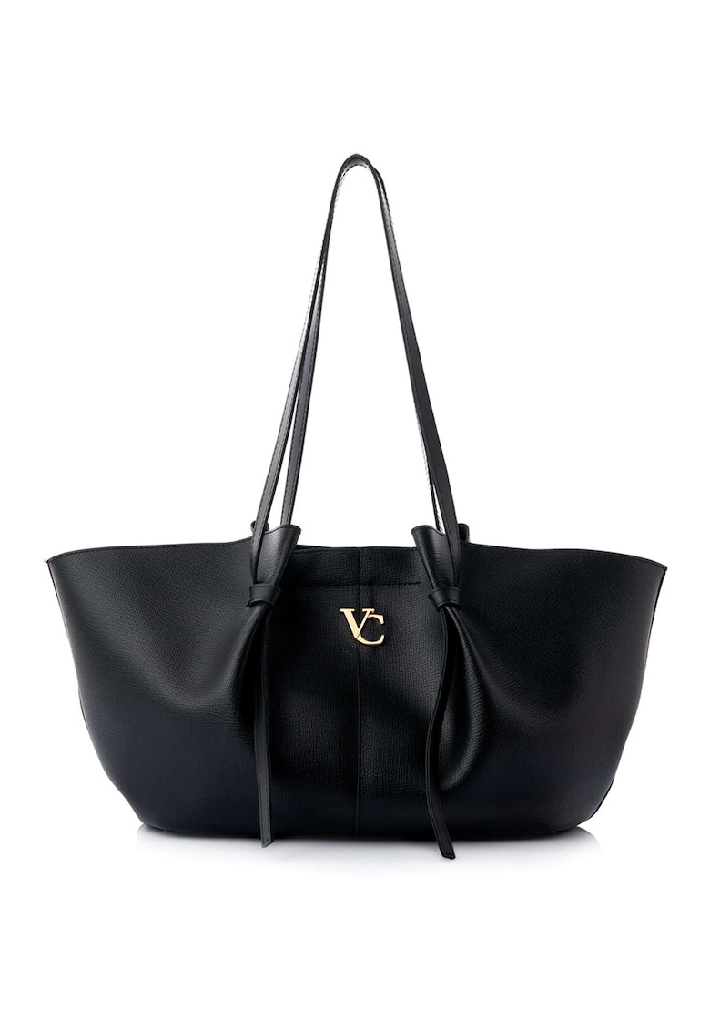 Oferte la Geanta shopper din piele ecologica - Negru