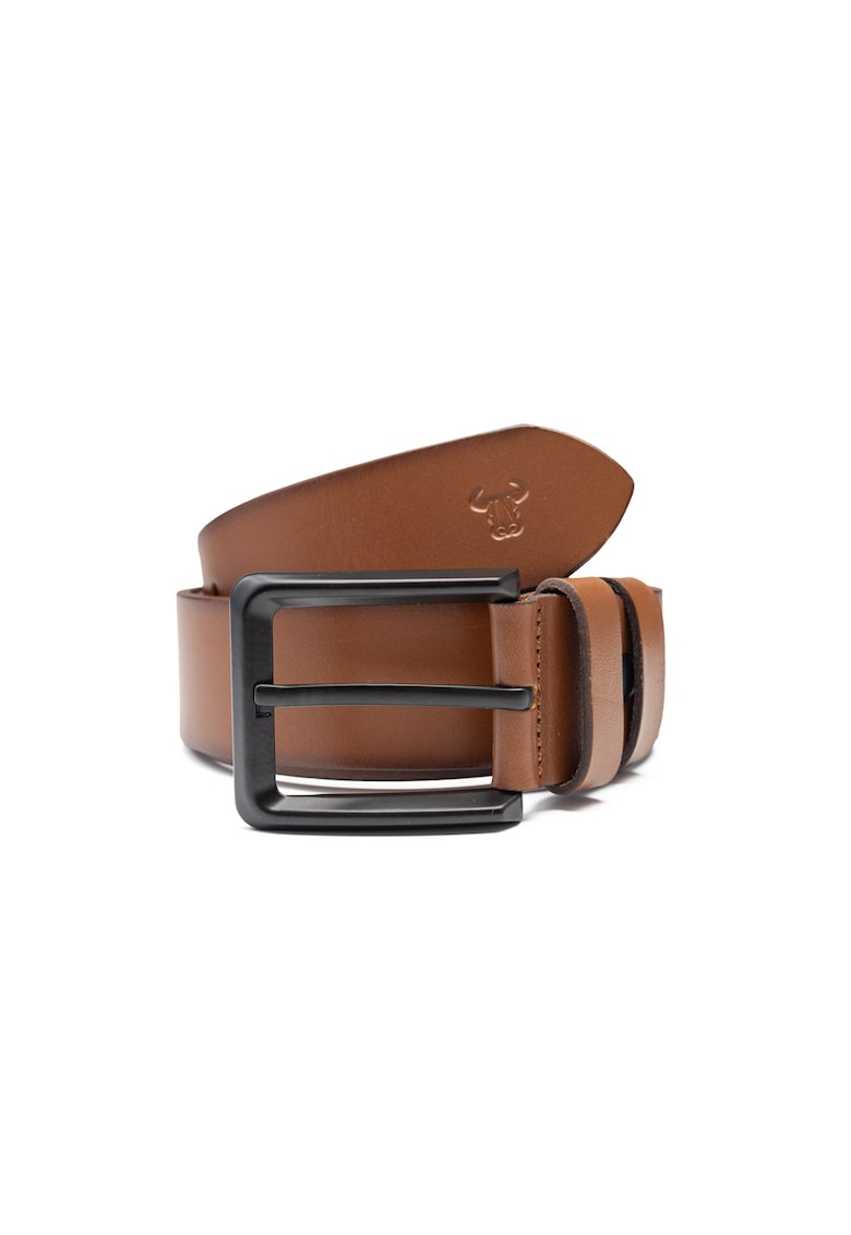 Oferte la Curea din piele naturala Texture Power - Maro