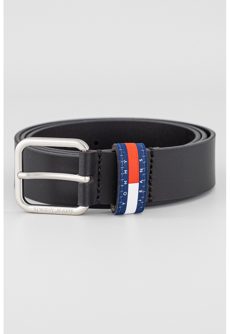 Oferte la Curea de piele cu logo Ryan - Negru
