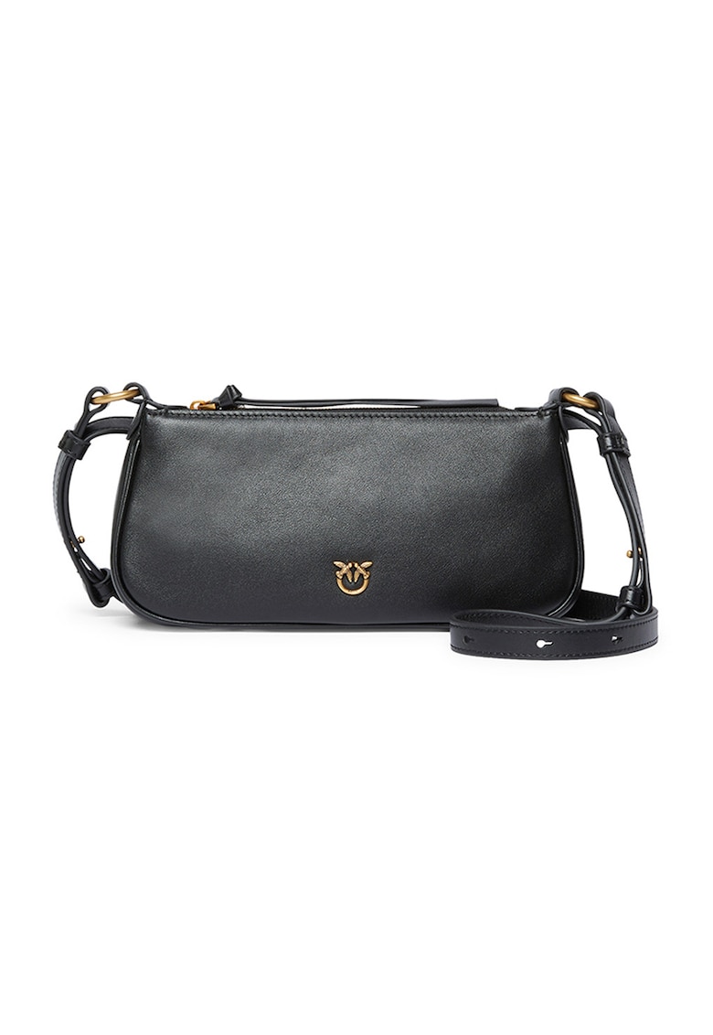 Oferte la Geanta crossbody cu logo - Negru