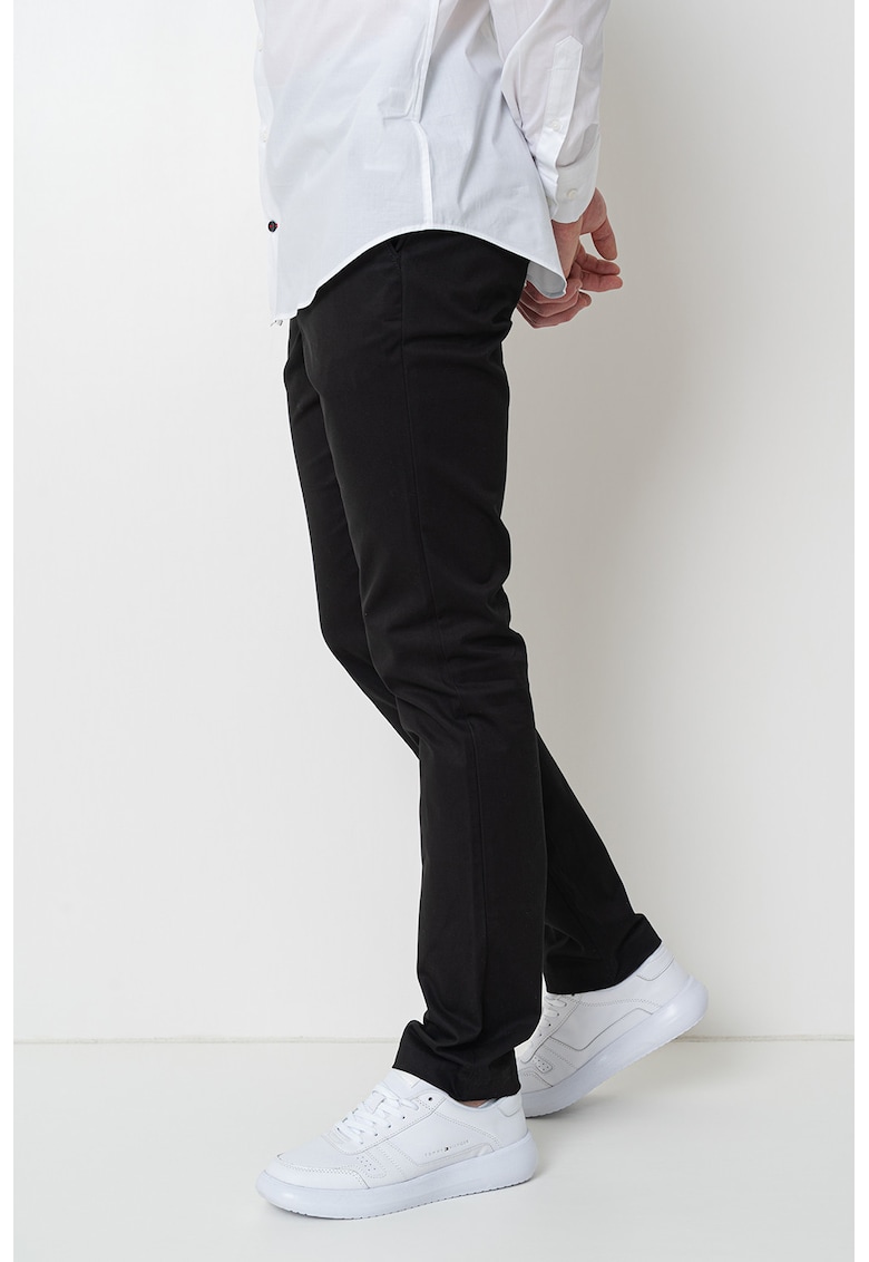 Pantaloni chino slim fit - Negru