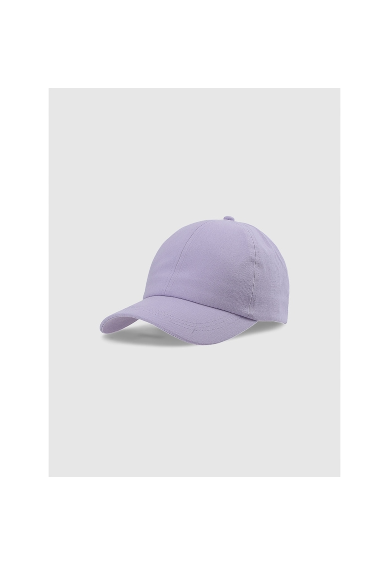Oferte la Caciula  unisex - violet - L/XL - bumbac - 6 panouri