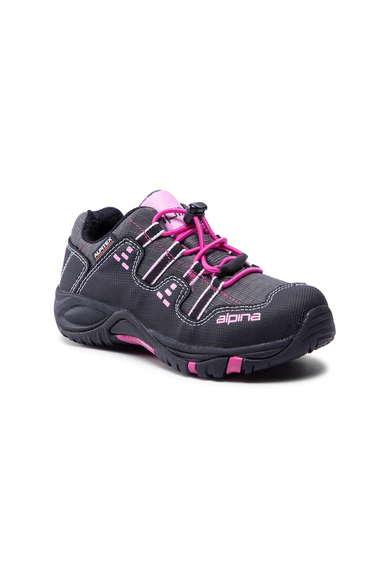 Oferte la Pantofi trekking fete -  Piele ecologica - Gri