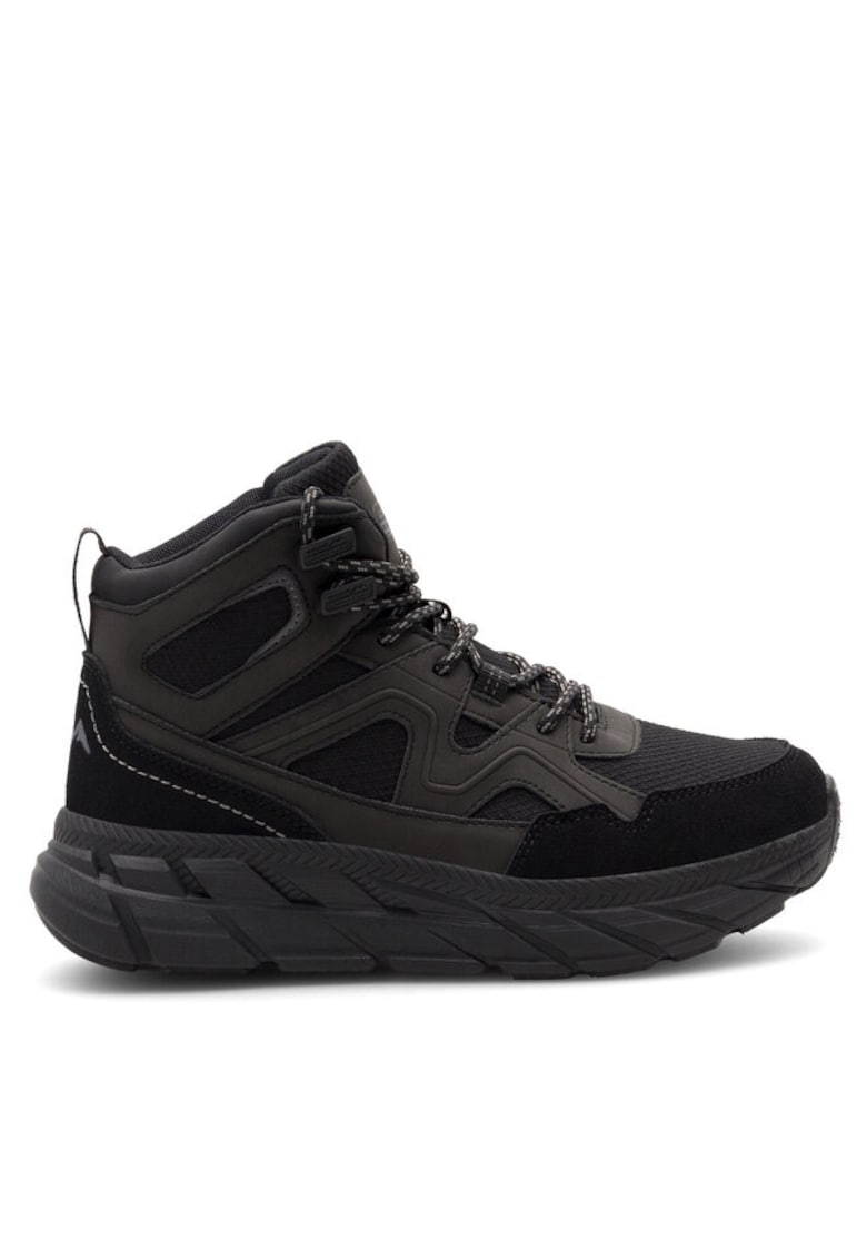 Pantofi sport copii - 5520 -  Sintetic - Textil - Negru