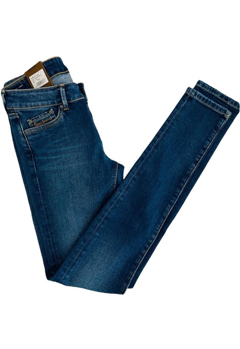 Oferte la Blugi skinny cu aspect decolorat -