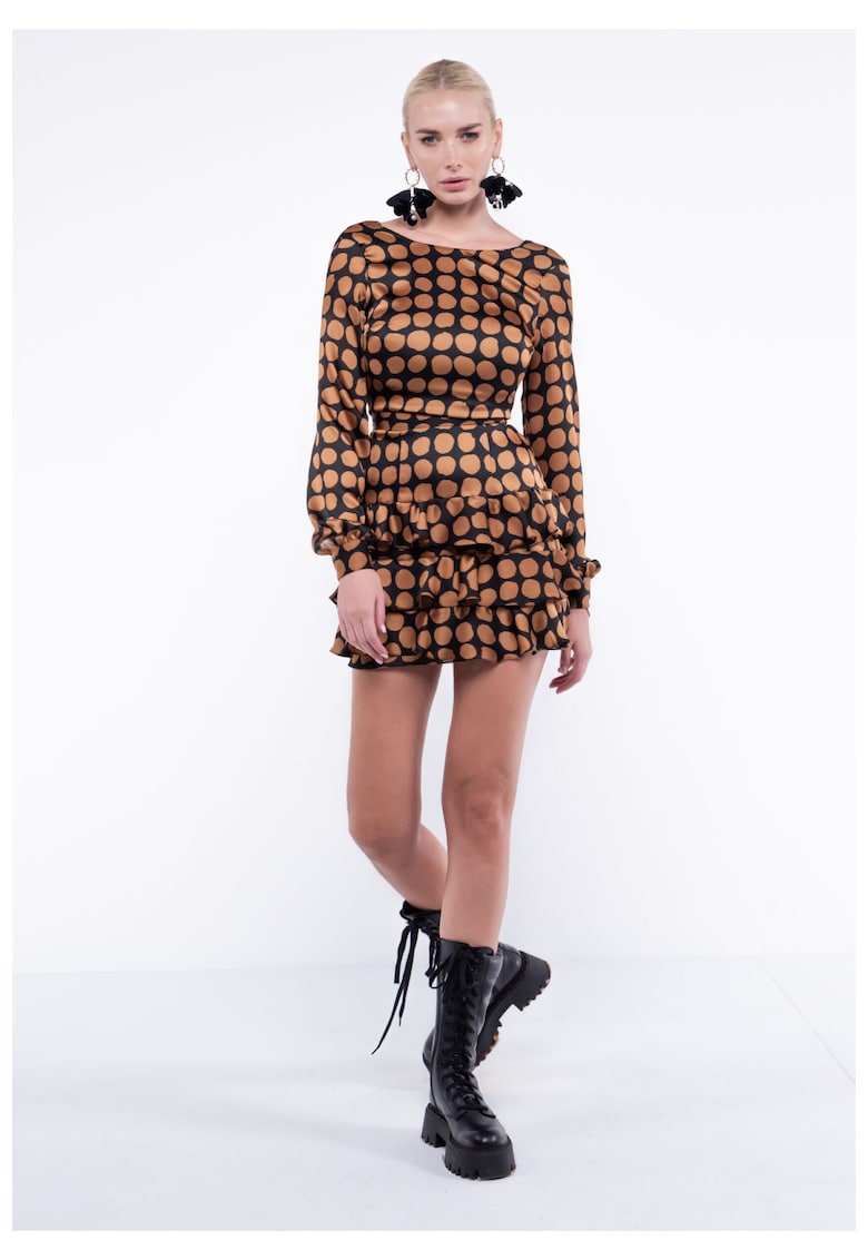 Oferte la Rochie Pixie cu maneca si volane