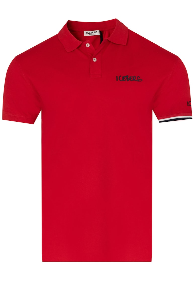 Oferte la - Tricou polo ICE pentru barbati Rosu - Rosu
