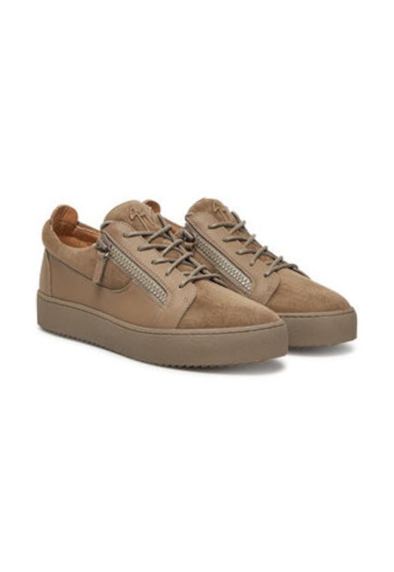 Oferte la Tenisi barbatesti -  305490131 - piele naturala - bej