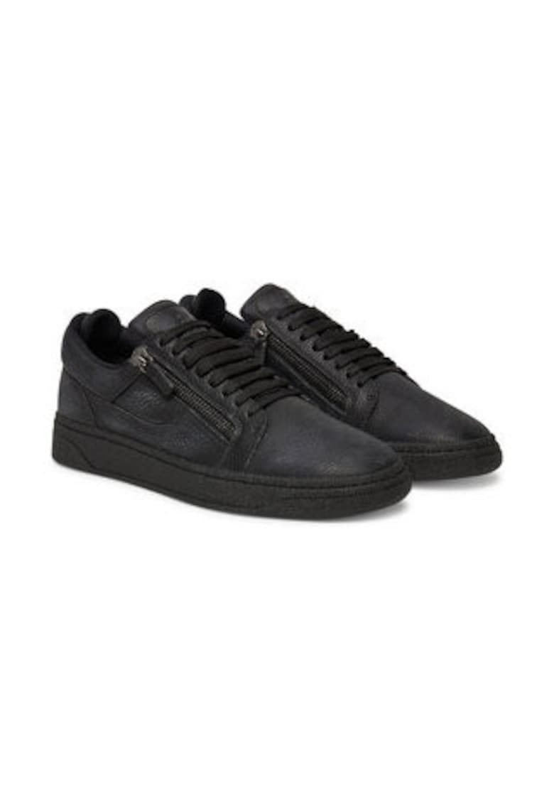 Oferte la Tenisi barbatesti -  305490193 - piele naturala - negru