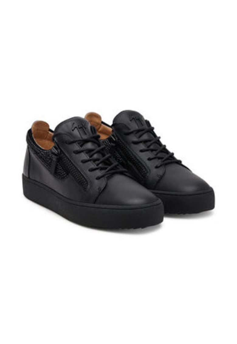 Oferte la Tenisi barbatesti -  305490124 - piele naturala - negru