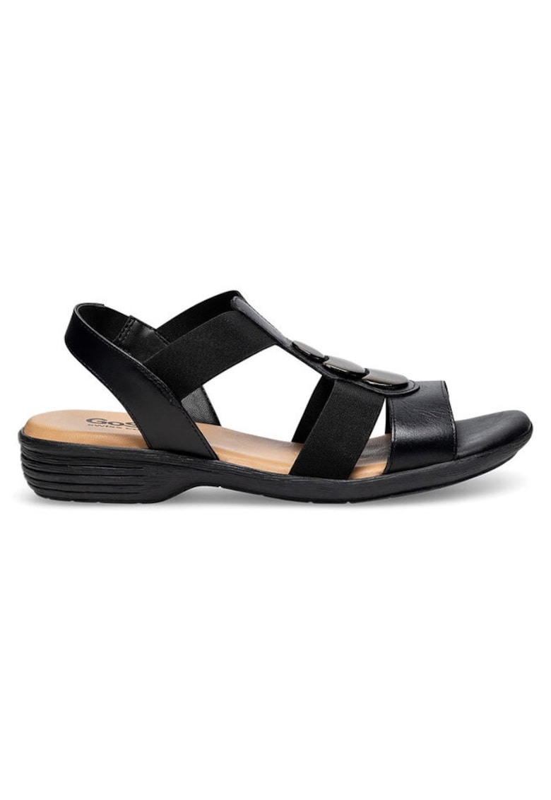 Sandale dama  din piele naturala - Negru