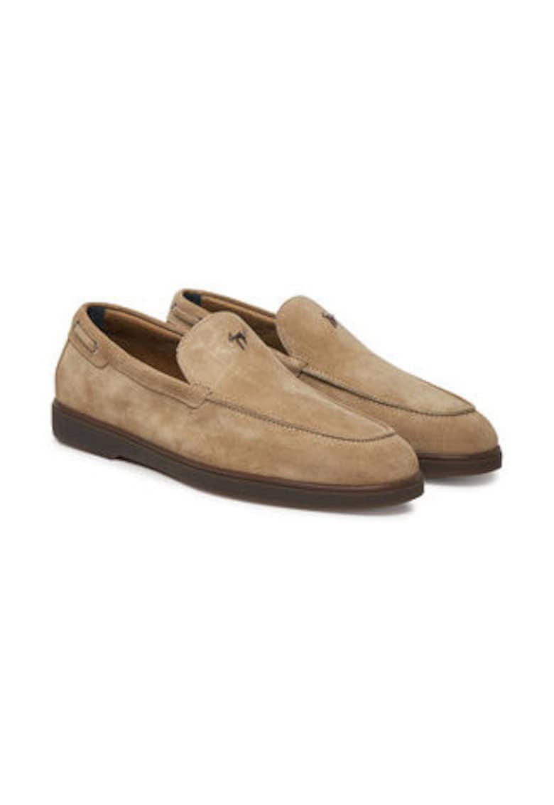 Oferte la Mocasini barbati -  piele naturala - bej -