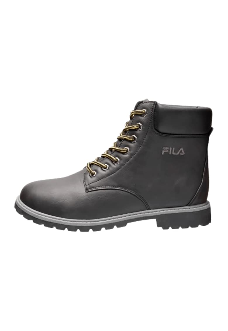 Oferte la Bocanci mid-cut de piele ecologica Maverick - Negru