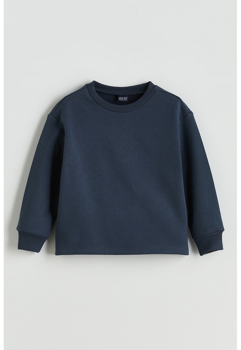 Oferte la Bluza de trening din amestec de bumbac - Bleumarin