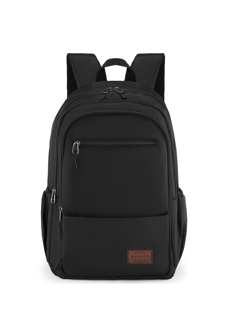 Oferte la Ghiozdan scoala fete - baieti -  Negru - Dimensiuni 40x27x12 cm - Capalcitate 13L - Impermeabil - Rucsac adolescenti - Calsele 5-8 - Liceu - Universitate - Usor - Bretele confortabile - Casual - Sport - ZG945