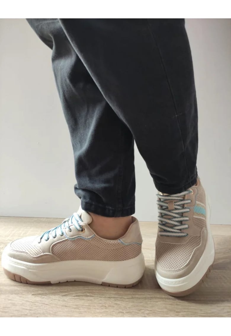 Oferte la Pantofi Casual Dama  250536-8 Bej - Bej - Bej