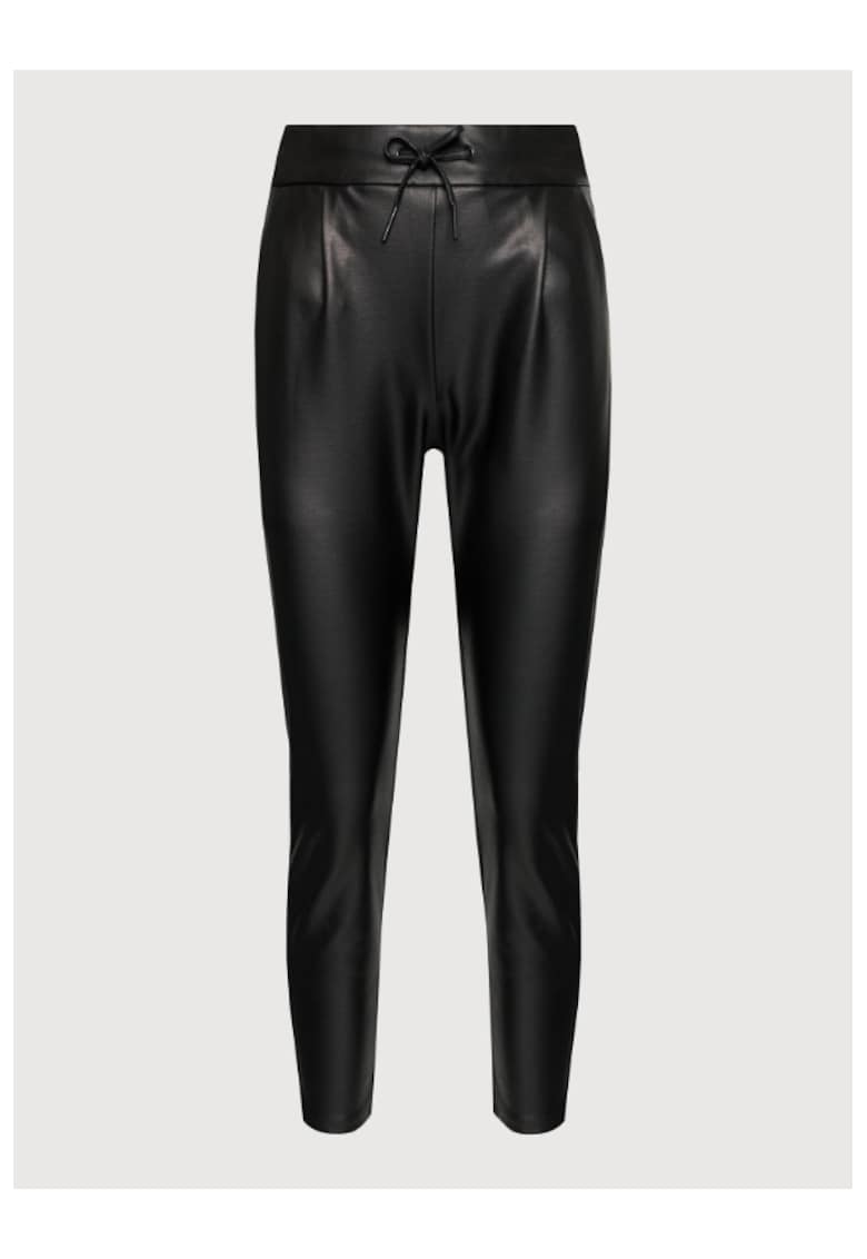 Pantaloni dama -  209232486 - Poliester reciclat/Poliester - Negru