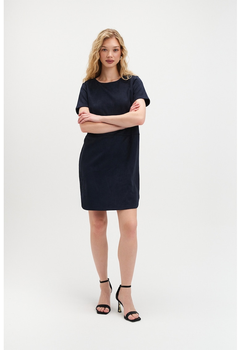 Oferte la Rochie midi cu cordon in talie - Albastru ultramarin