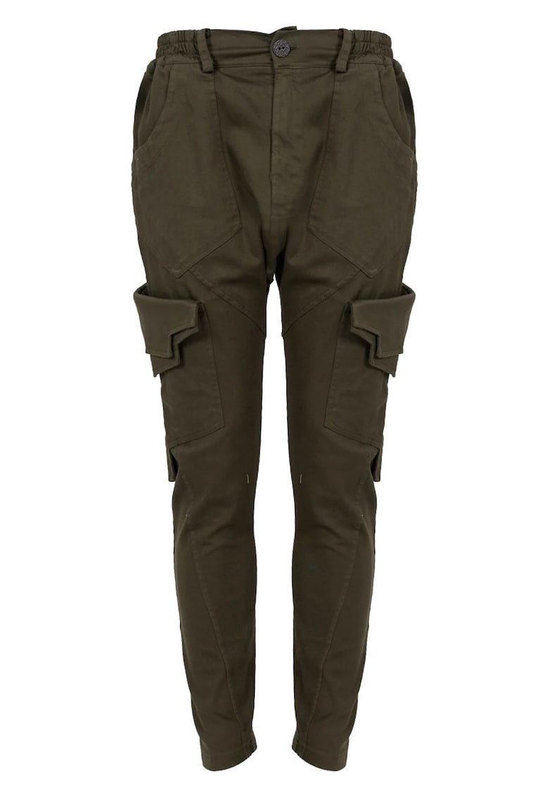 Oferte la Pantaloni cargo slim fit -