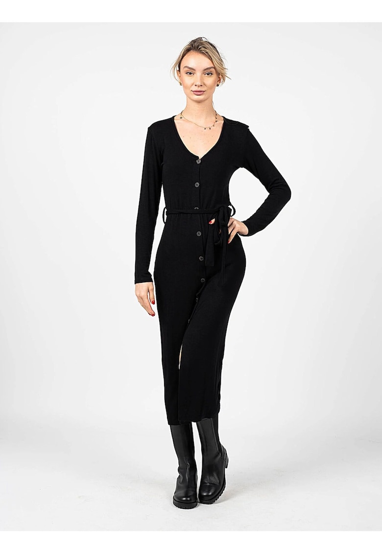 Oferte la Cardigan lung Bucky cu cordon -