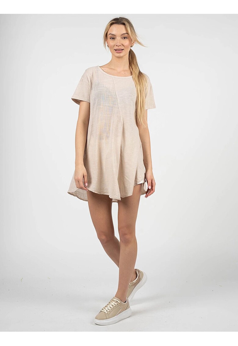 Oferte la Tricou  Tricou semitransparent cu croiala lunga Gretta -
