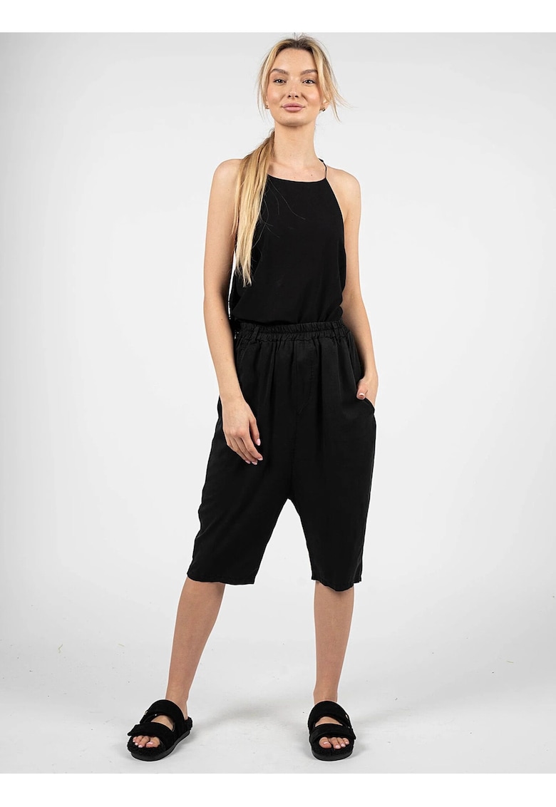 Oferte la Bermude harem unisex cu talie elastica Faye -