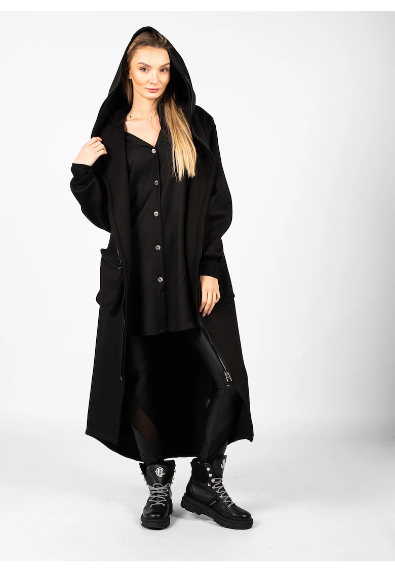 Oferte la Palton unisex cu gluga -