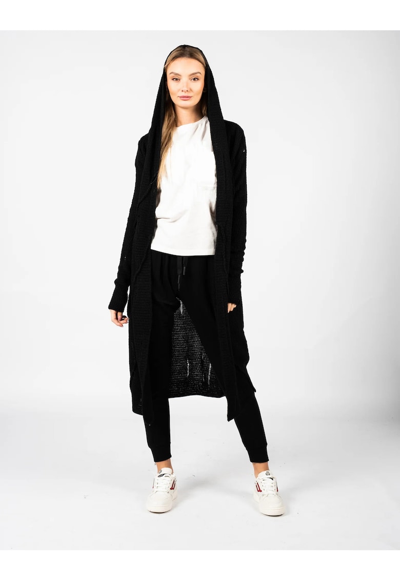 Oferte la Cardigan unisex cu gluga - din amestec de lana