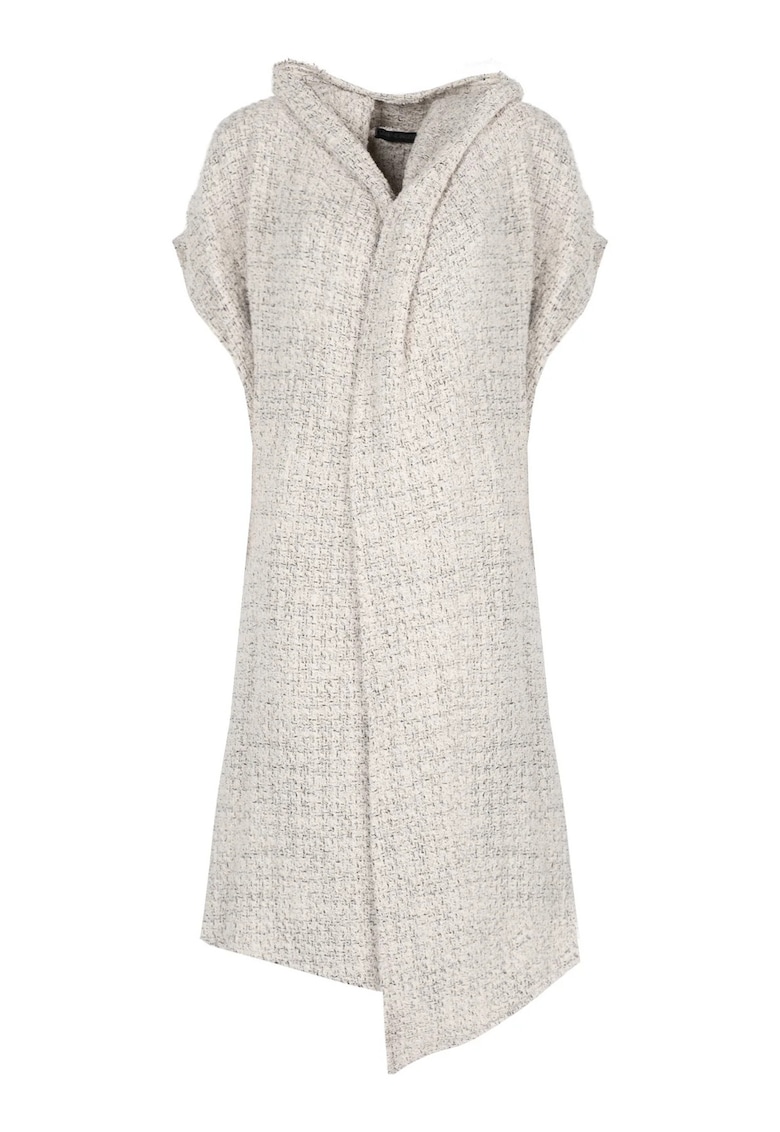 Oferte la Cardigan asimetric cu gluga -