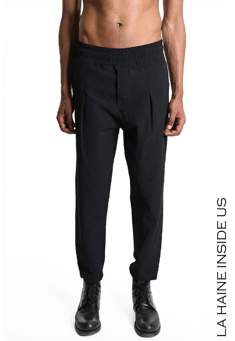 Oferte la  -Pantaloni cu turul lăsat și elastic în talie