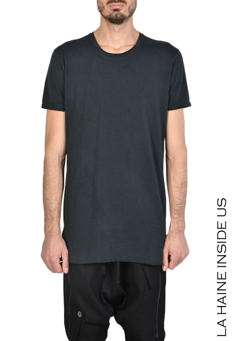 Oferte la Tricou regular fit din bumbac vopsit la rece - Negru