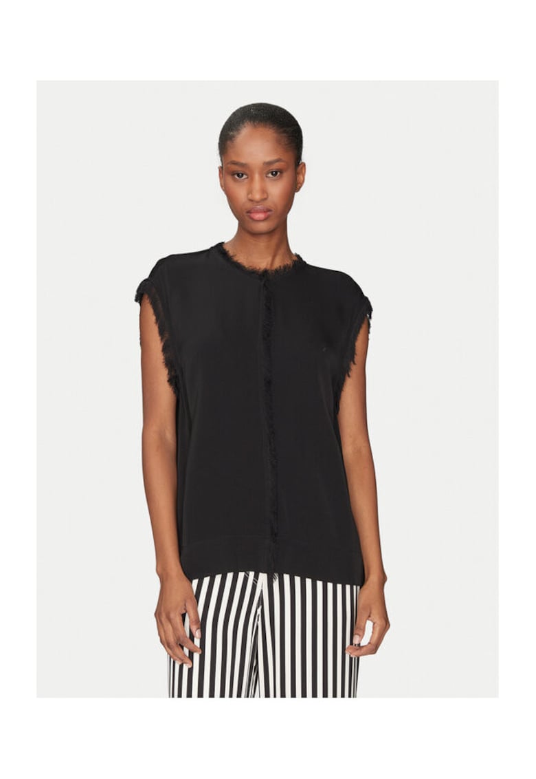 Oferte la Bluza dama -  305138378 - Viscoza - Negru - Negru