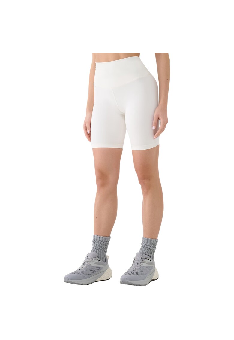 Oferte la Colanti scurti sport dama F019 -  Poliester/Elastan - Alb -