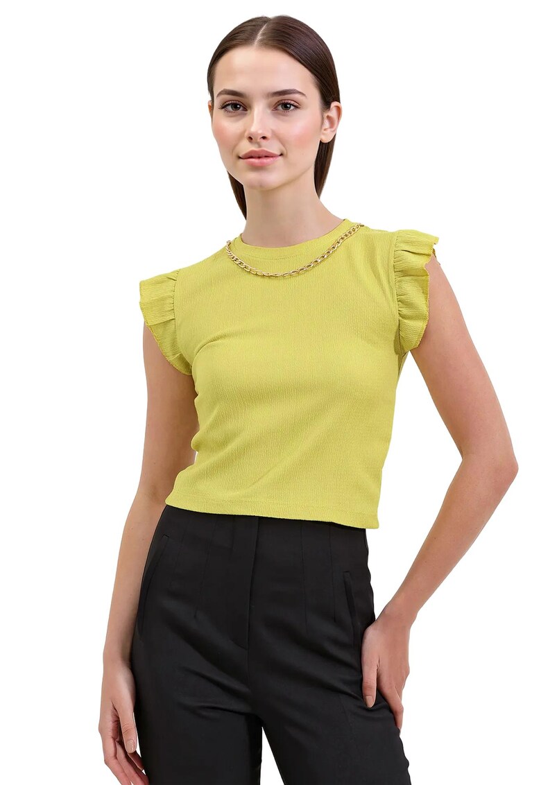Oferte la Top dama - HiCCUP - Poliester/Lycra - Galben