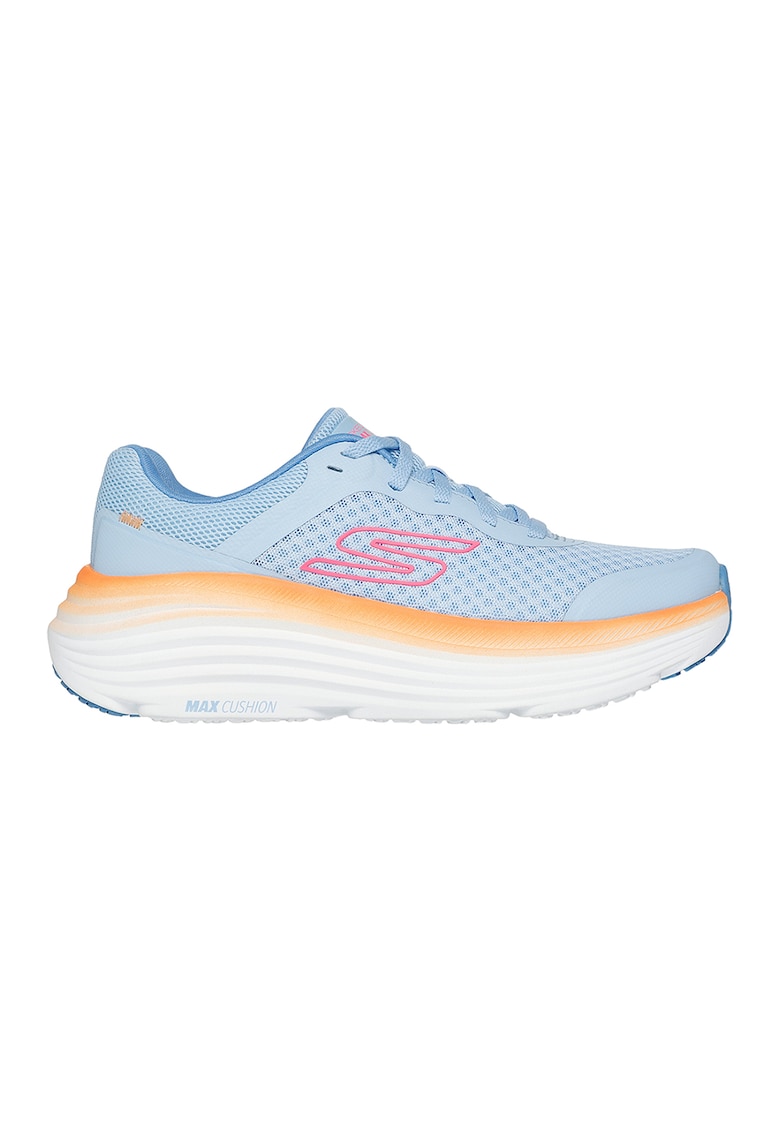 Oferte la Pantofi sport de plasa cu brant moale - pentru alergare Max - Albastru pastel/Roz pastel/Portocaliu mandarina