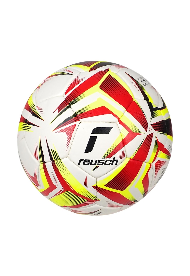 Oferte la Minge fotbal Reusch Attrakt Resist alb-rosu-galben - dimensiune 5 - set de 1 bucata