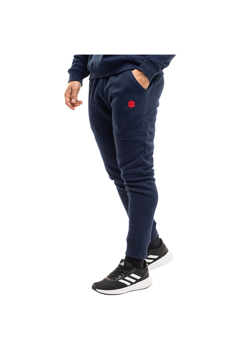 Oferte la Pantaloni sport barbati  James bleumarin - bumbac - set cu snururi de strangere