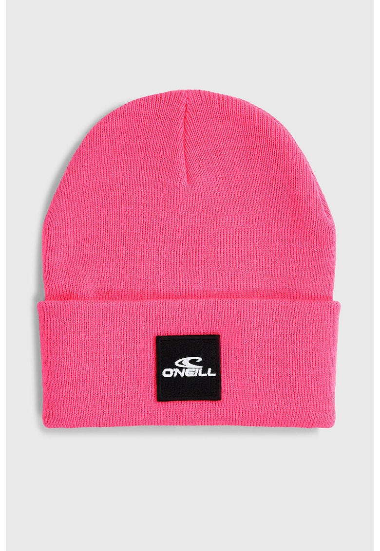 Oferte la Caciula tricotata cu aplicatie logo - Roz pastel
