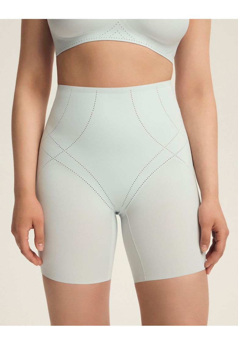 Oferte la Chiloti modelatori - sorturi cu talie inalta - Albastru-deschis - Sleeky - Albastru deschis