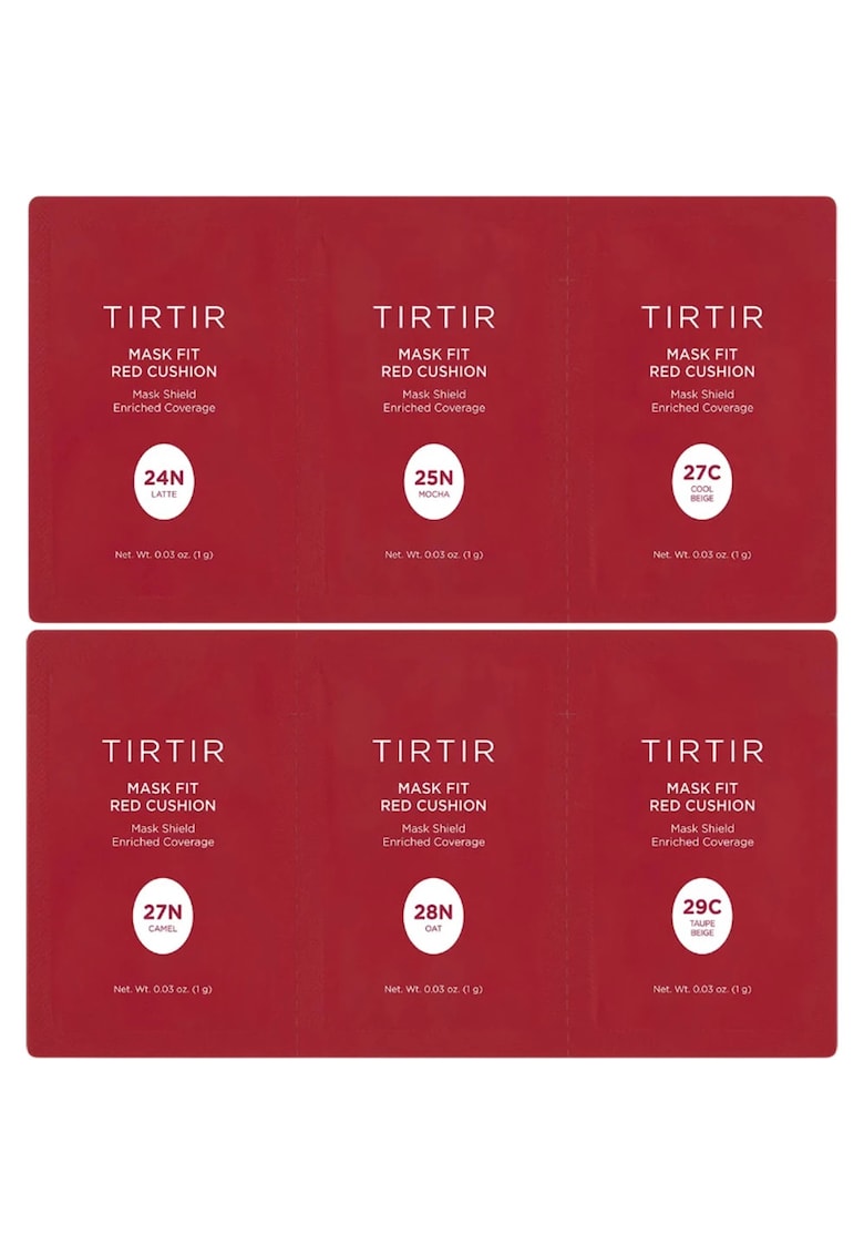 Oferte la Mask Fit Red Cushion Kit 6 culori 24N-29C 6 X 1 gr