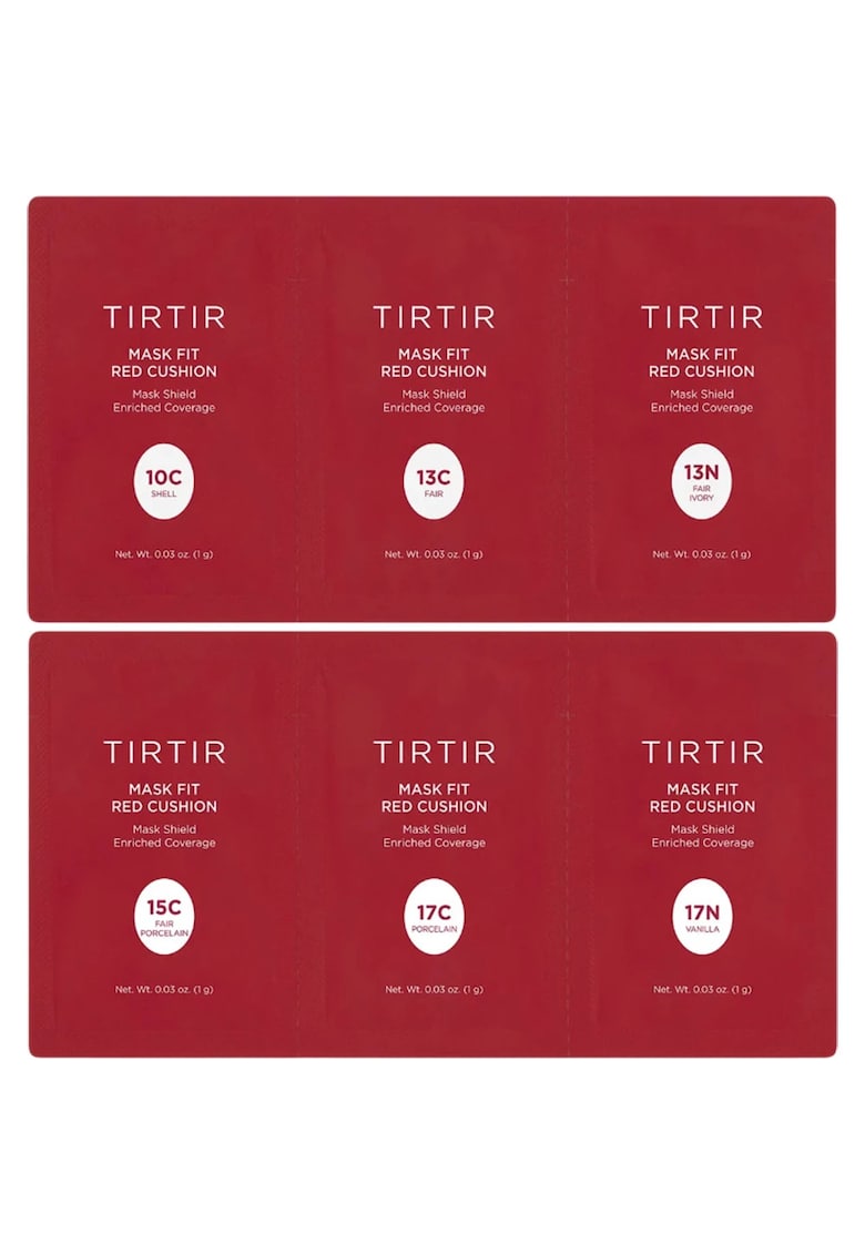 Oferte la Mask Fit Red Cushion Kit 6 culori 10C-17N 6 X 1 gr