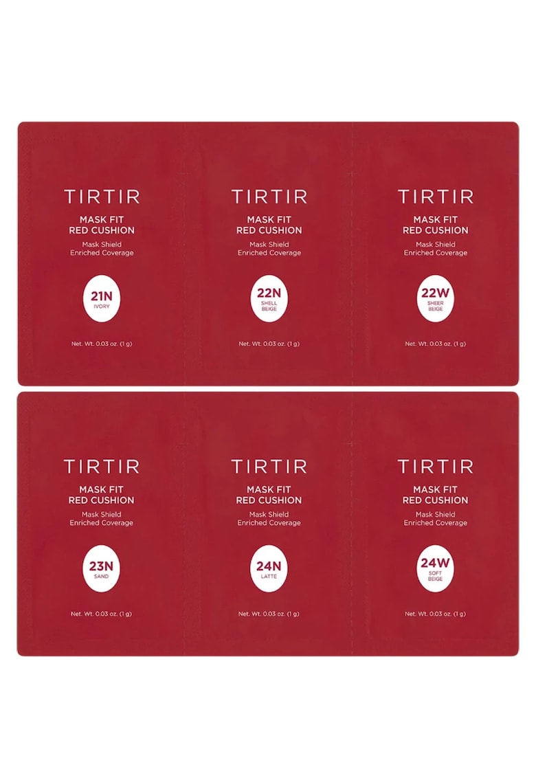 Oferte la Mask Fit Red Cushion Kit 6 culori 21N-24W 6 X 1 gr