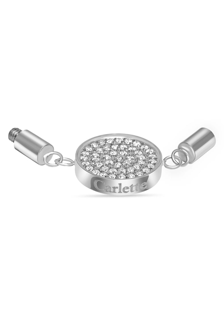 Oferte la Talisman din otel inoxidabil hipoalergenic decorat cu pietre zirconia - placat cu rodiu Irresistible