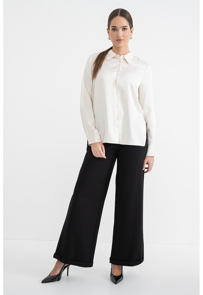 Oferte la Camasa regular fit uni - Bej deschis