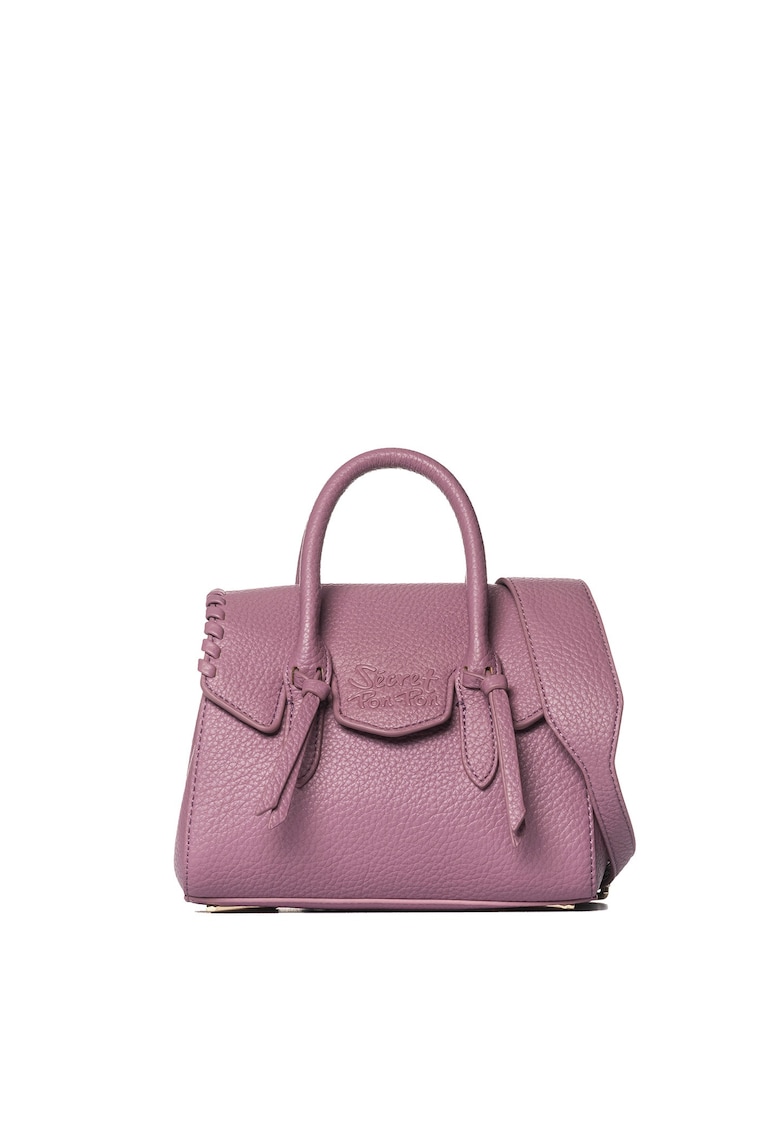 Oferte la SECRET PON PON. - Geanta crossbody din piele ecologica Seraphina - Roz inchis