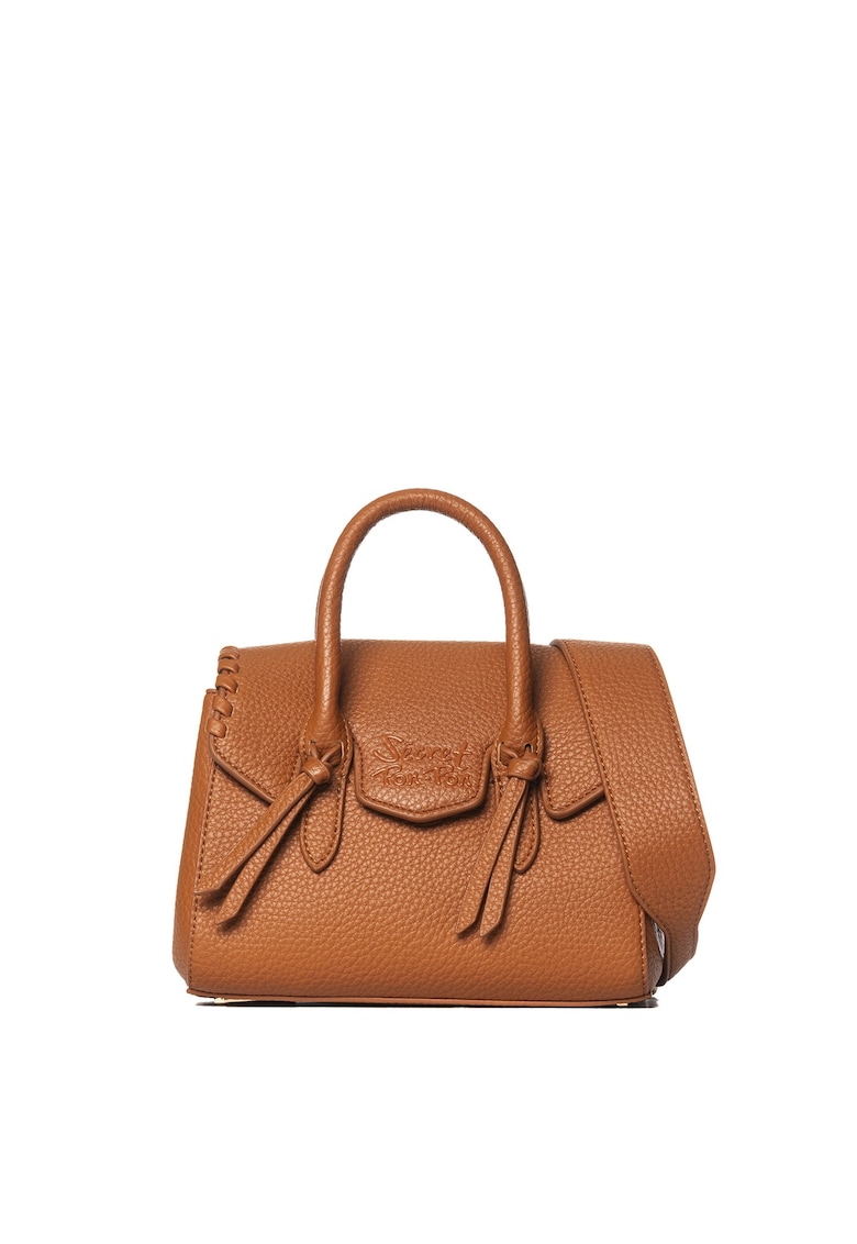 Oferte la SECRET PON PON. - Geanta crossbody din piele ecologica Seraphina - Maro