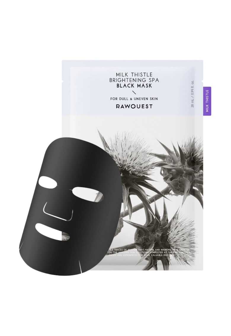 Oferte la Masca cu armurariu pentru luminozitatea tenului cu ton neuniform - Brightening SPA Black Mask -  28 ml