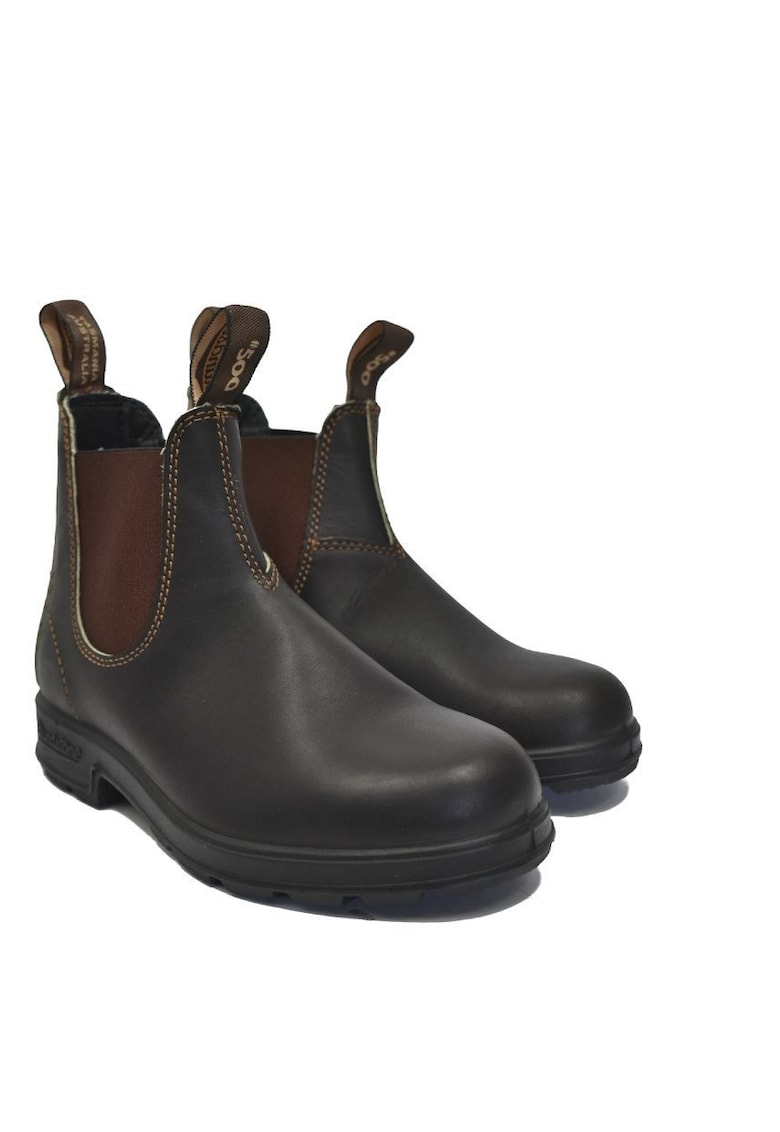 Oferte la Ghete barbati -  piele naturala - maro -
