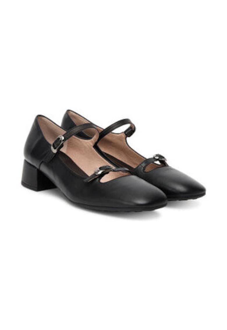 Oferte la Pantofi dama -  piele naturala - negru - toc